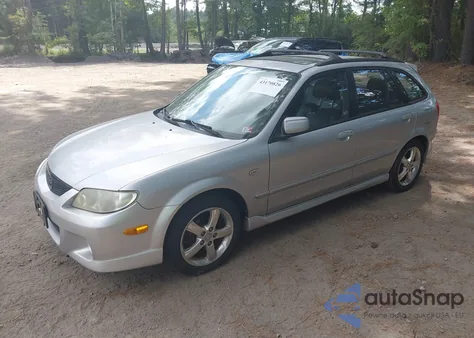2003 Mazda Protege5 из США, поврежденный, VIN JM1BJ246831136374